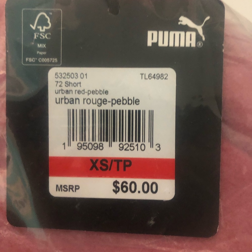 NWT puma tight fit shorts - Picture 5 of 5